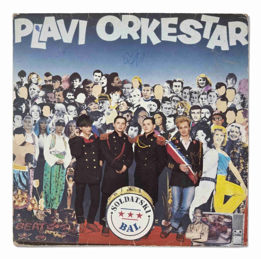 Kultni omot albuma "Soldatski bal" Plavog Orkestra, dizajnerski studio TRIO