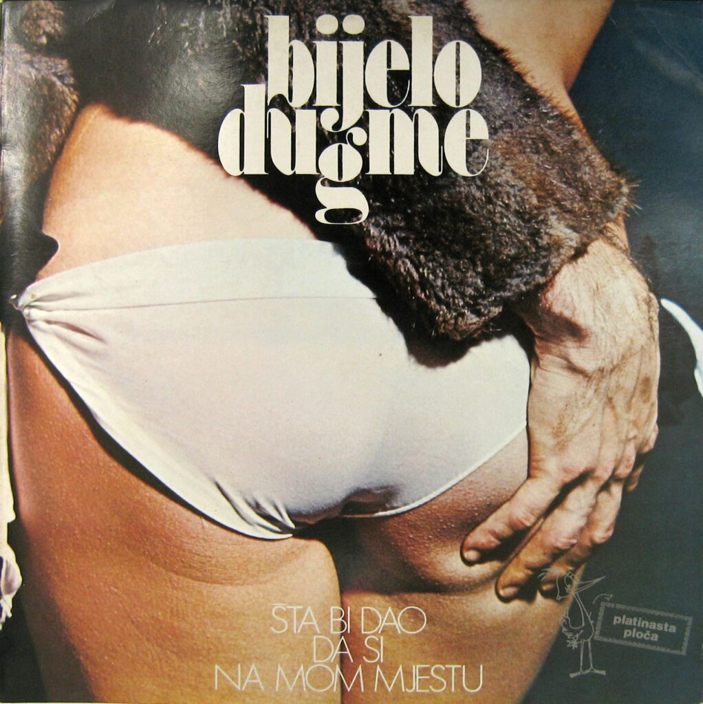Omot albuma „Šta bi dao da si na mom mjestu“ grupe Bijelo Dugme iz 1975. godine.