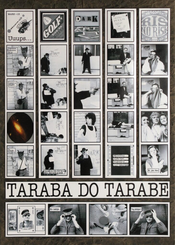 Foto strip Taraba do tarabe autora Slobodana Rašića Bobare, nagrada Pohvala u kategoriji fotografija na Collegium Artisticum 2024